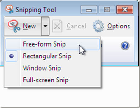 snipping tool app windows 7
